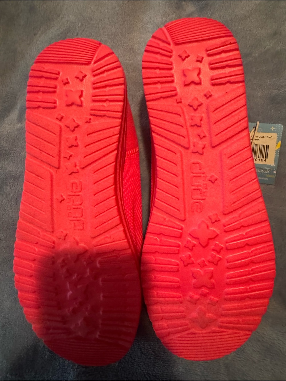 Hey Dude Hot Pink Shoes - Picture 2 of 3